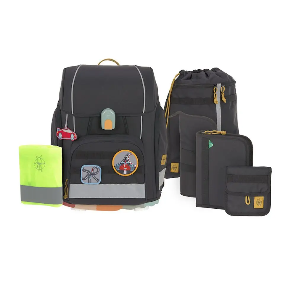 LÄSSIG školní set Boxy Unique black