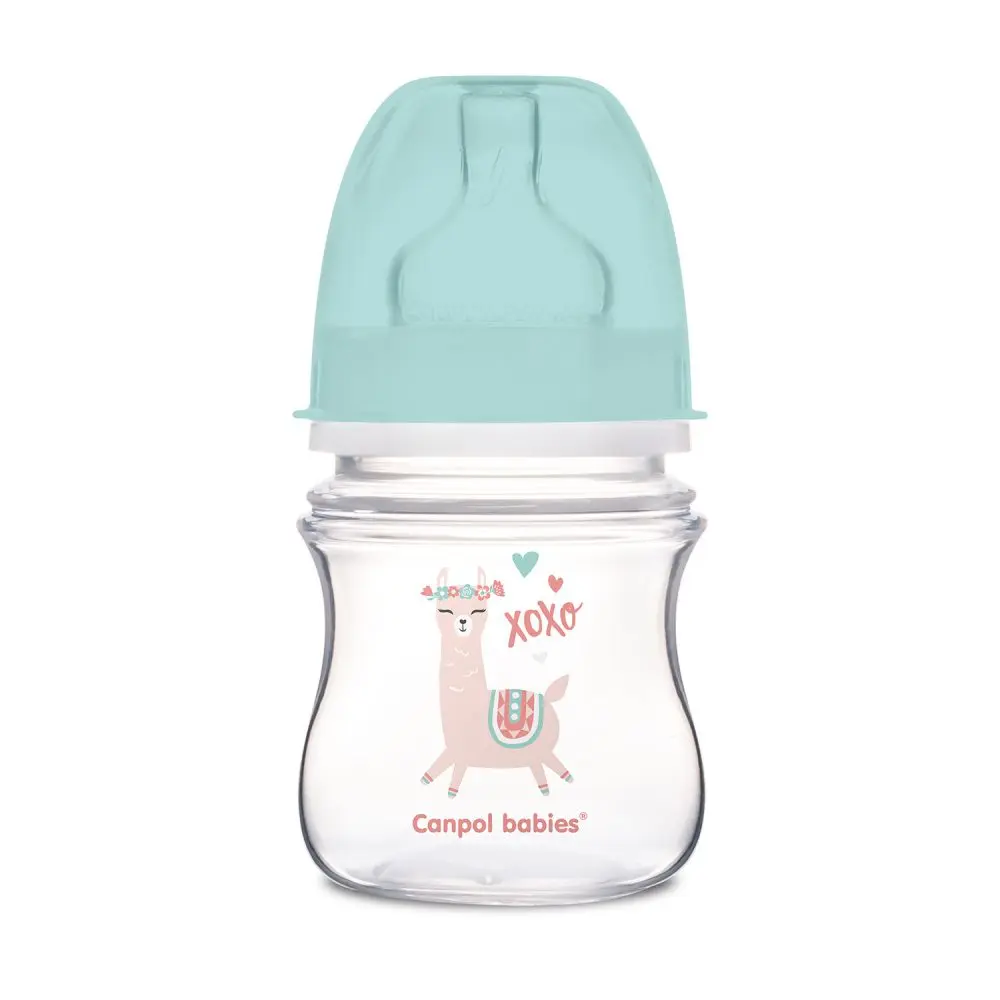 Canpol babies Láhev se širokým hrdlem EXOTIC ANIMALS 120ml -