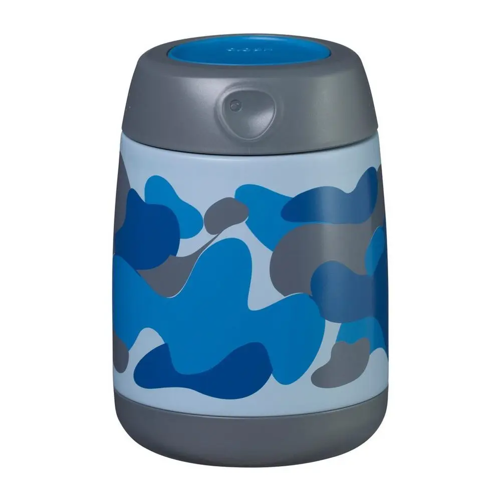 b.box Termoska na jídlo mini 210ml - modrá maskáčová