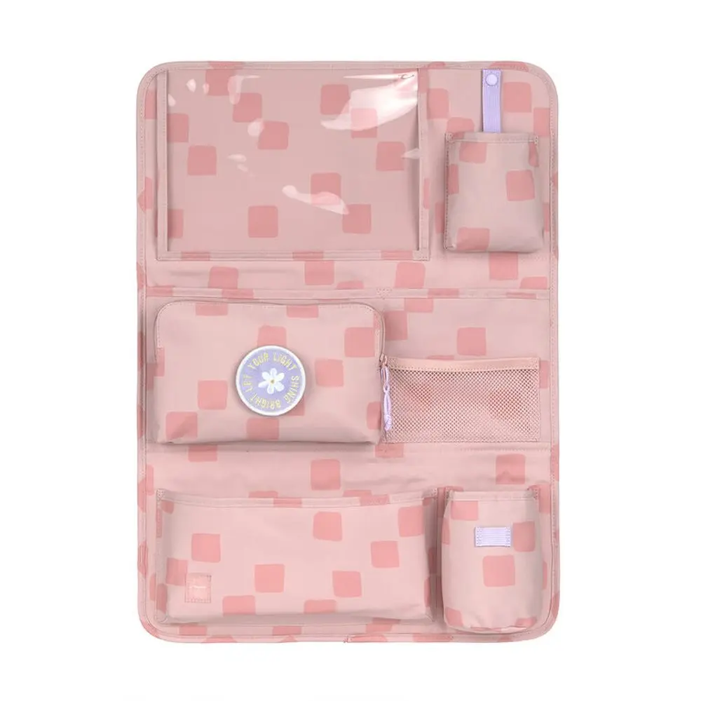 Dětský kapsář do auta Lassig Car Wrap-to-Go Pattern Party rose uni