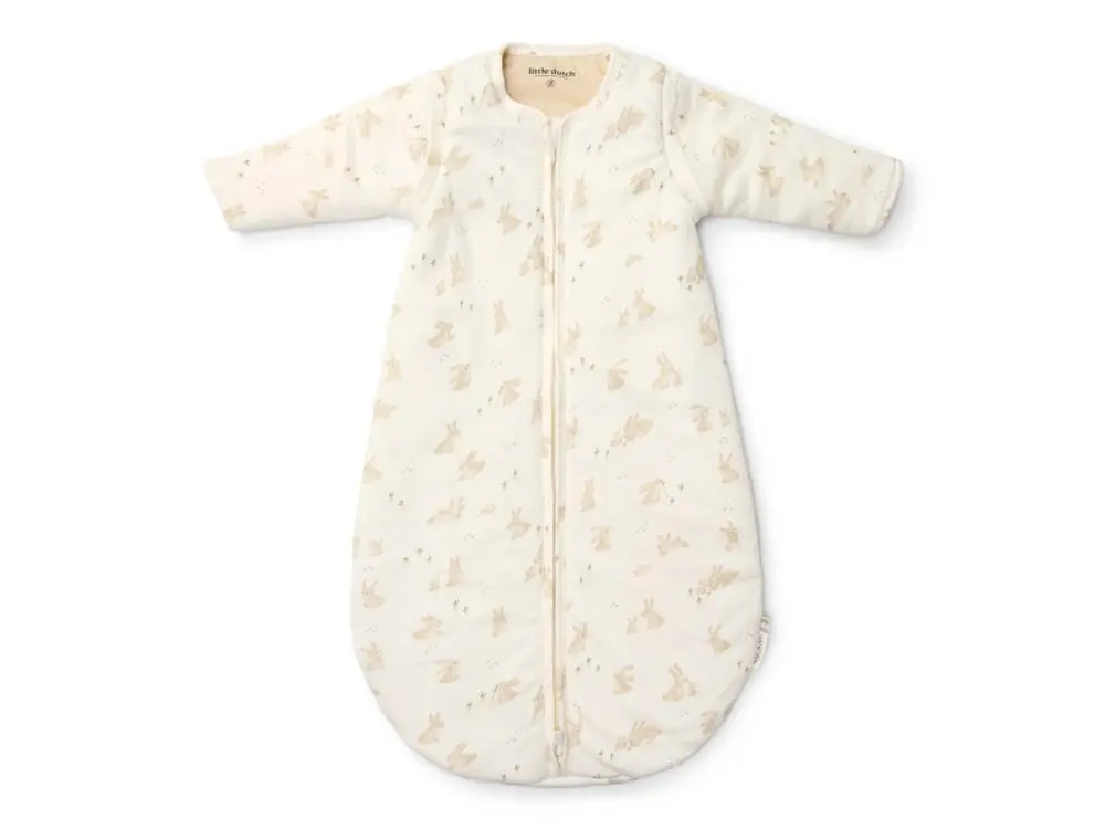 Little Dutch Spací pytel s oddělitelnými rukávy 90 cm Baby Bunny