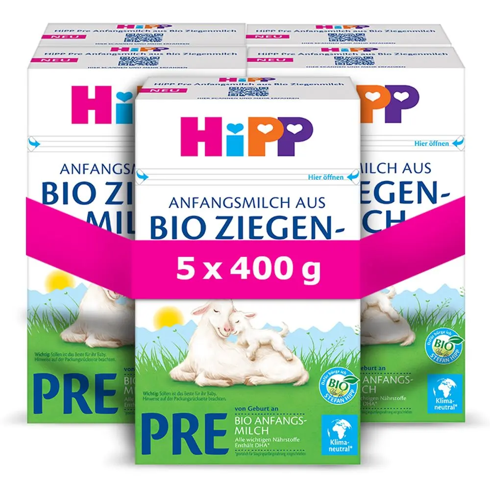 HiPP MLÉKO HiPP 1 BIO kozí 400g