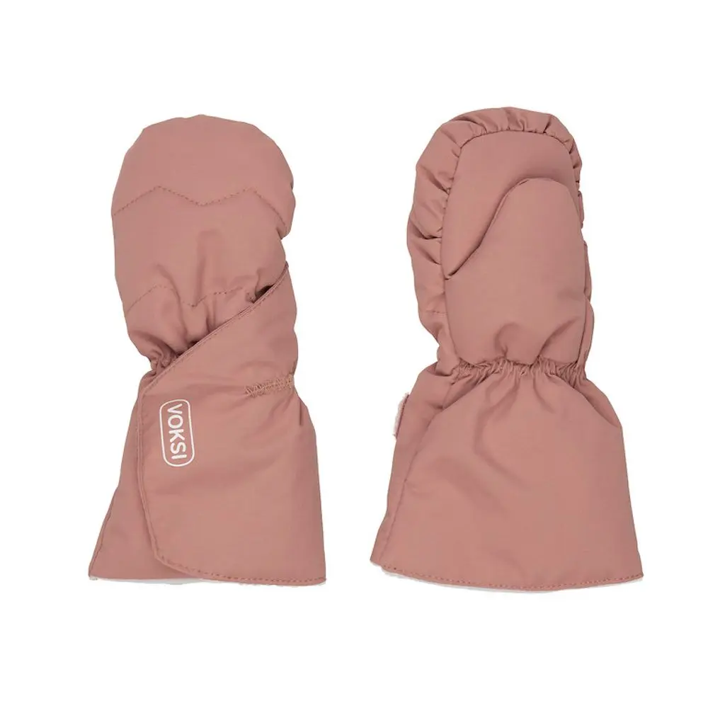 Voksi dětské rukavice blush pink / light grey 1-2r