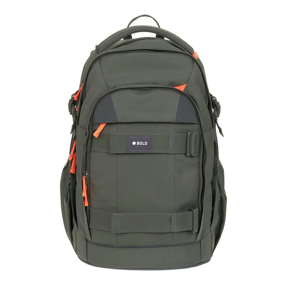 LÄSSIG školní batoh Origin Bold dark olive