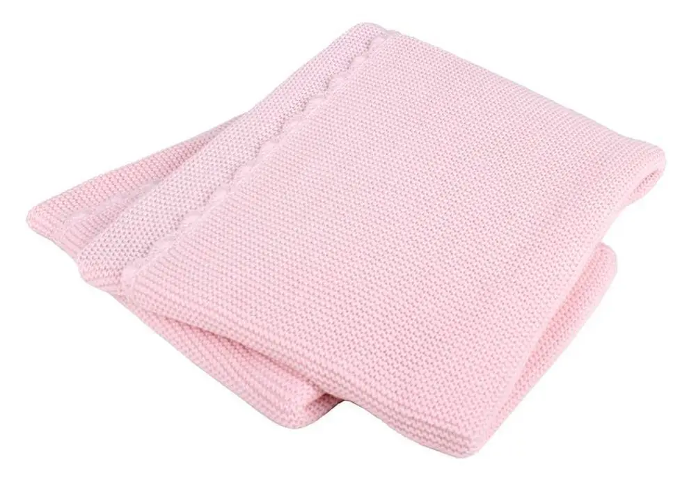 Interbaby DEKA PŘÍZOVÁ JEMNÁ 75X100 - RŮŽOVÁ