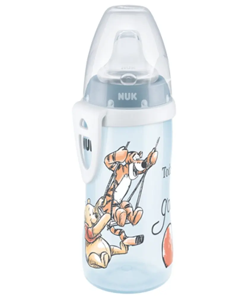 NUK FC Active Cup SI POOH 300ml 12 měs. - modrá