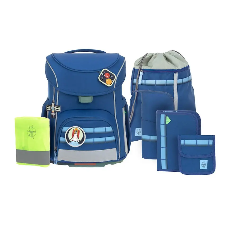 LÄSSIG školní set Slim Unique dark blue