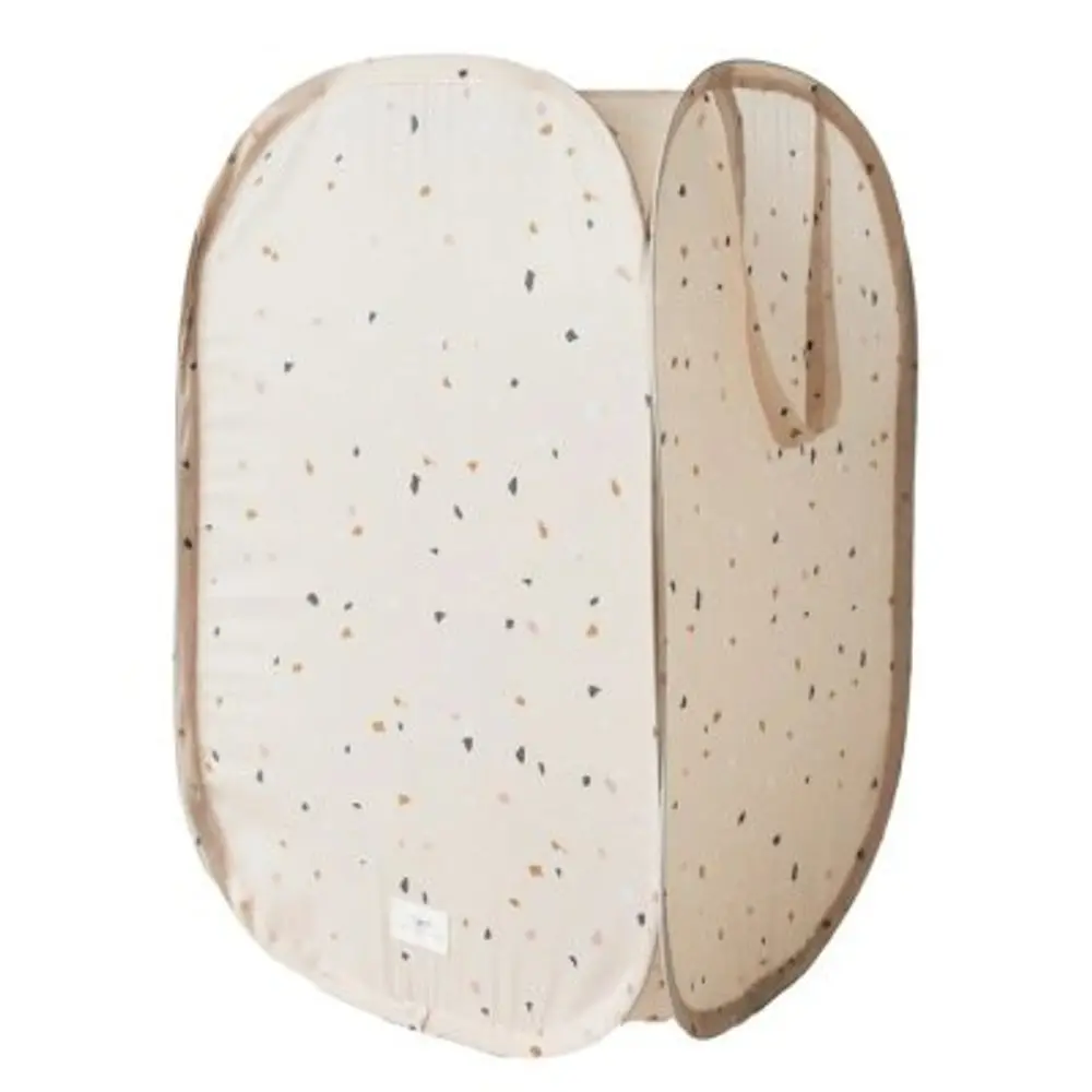 3 SPROUTS Skládací úložný koš Recycled Terrazzo Beige
