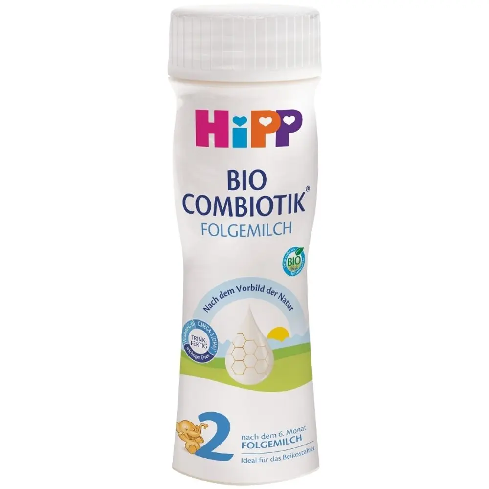 HiPP 2 BIO Combiotik Pokračovací tekutá kojenecká výživa 200ml