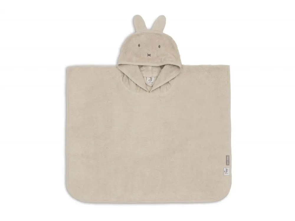 Jollein Osuška pončo Miffy Warm Sand