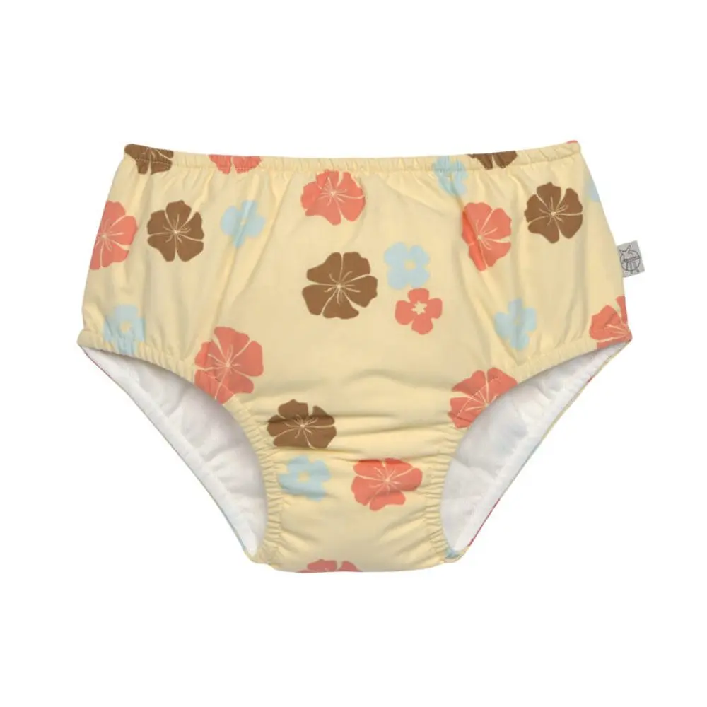 Lässig Splash Swim Diaper flower vanilla 07-12 mo.