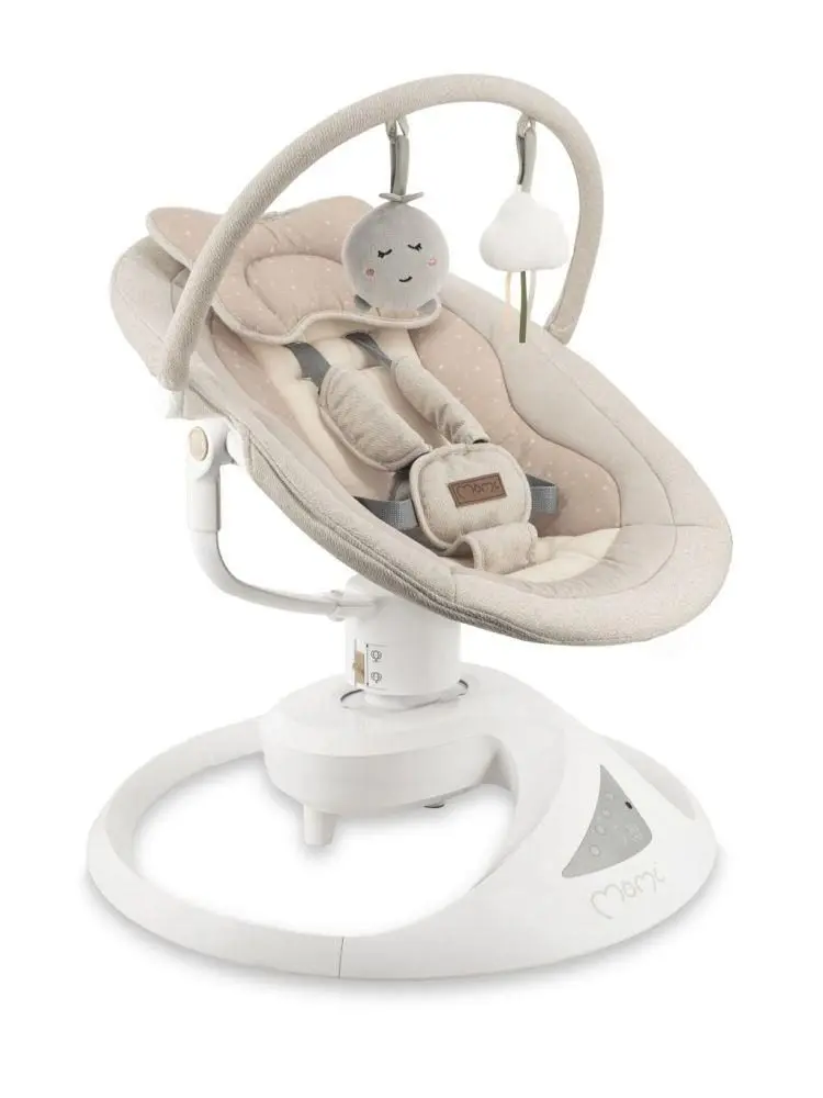 MoMi Elektrické houpátko MoMi PEARL béžové