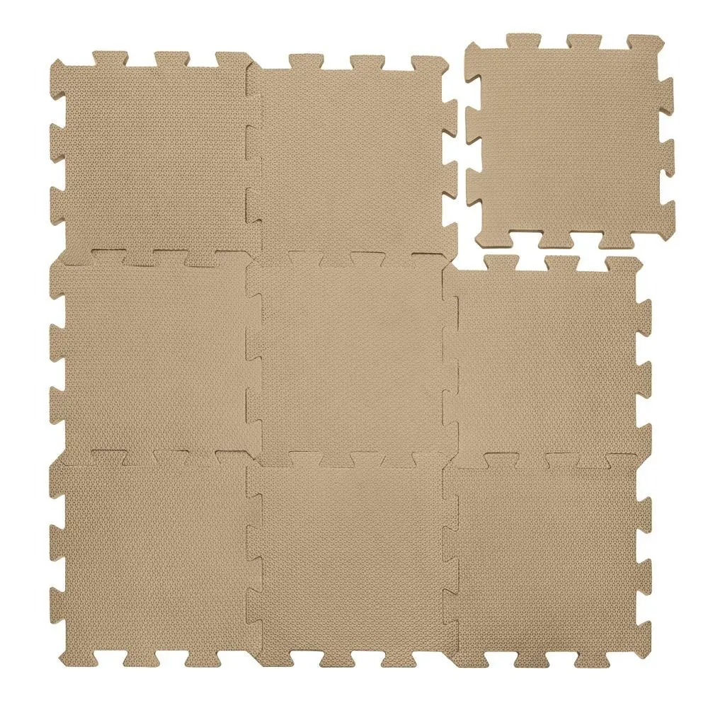ZOPA Pěnová podložka Puzzle 30x30 cm 9ks - Hazel Brown