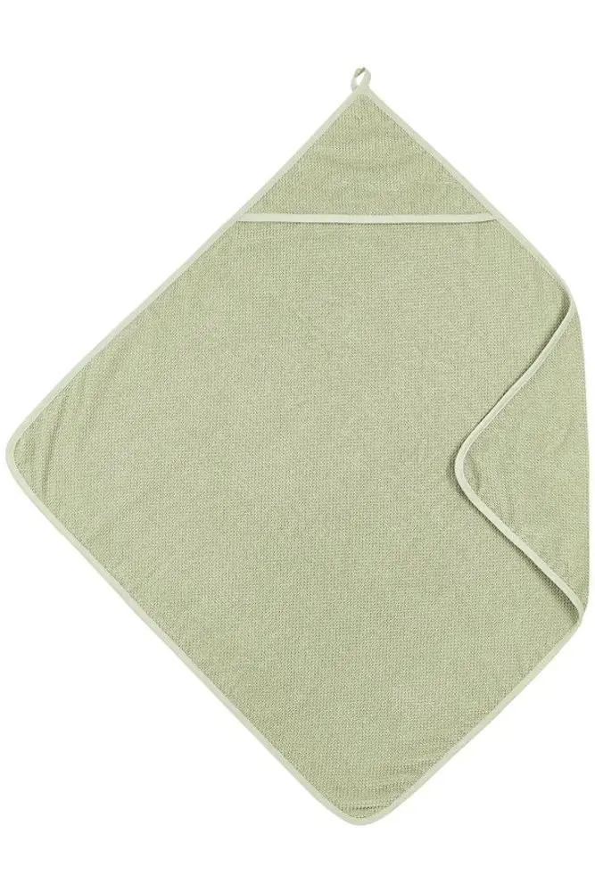Meyco Osuška s kapucí POPCORN - Soft olive