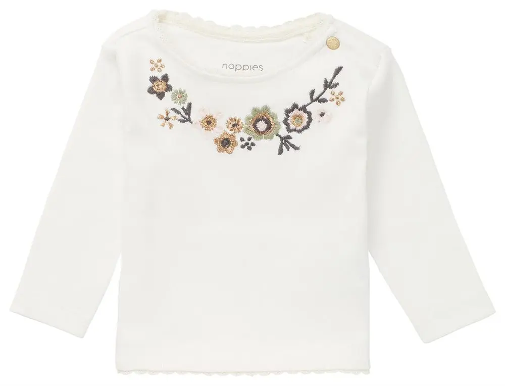 Noppies Longsleeve Marystown Snow White - 56