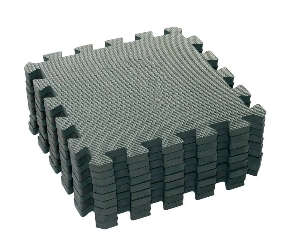 BabyDan hrací podložka puzzle Dusty Grey 90x90 cm