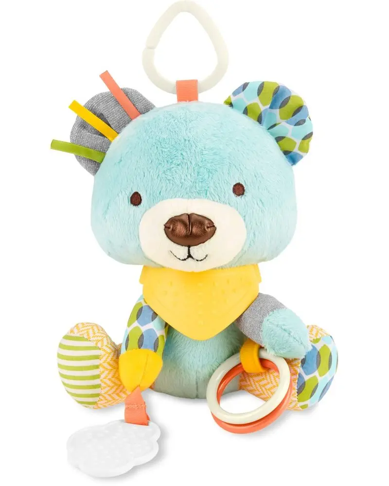 Skip Hop Hračka aktivní na C kroužku Bandana Buddies Medvídek 0m+