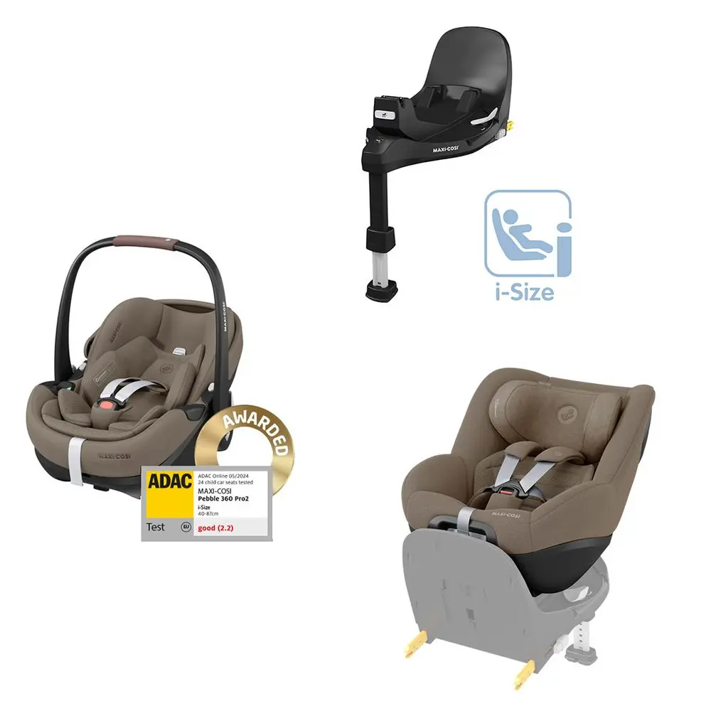 Maxi-Cosi Pebble 360 Pro 2 + Pearl 360 Pro autosedačka + základna FamilyFix 360 Pro - Twillic