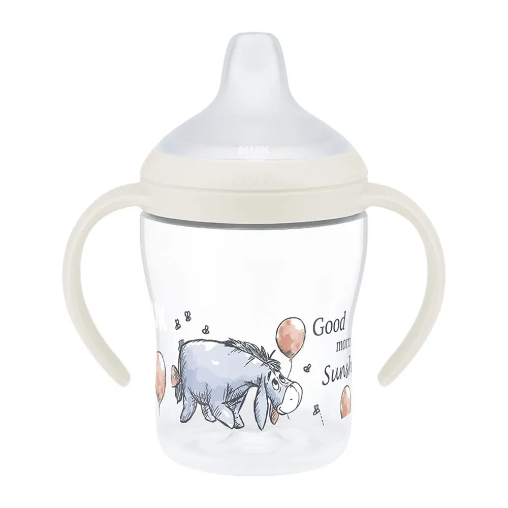 NUK Perfect Match lahvička na učení Disney Medvídek Pú Oslík 150ml