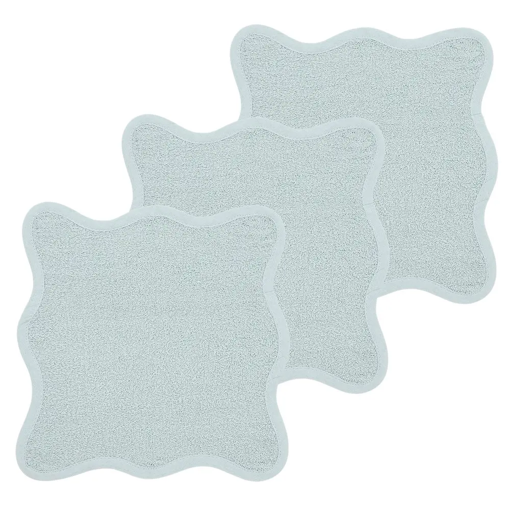 Meyco Froté žínky Wavy 3 balení - Grey blue