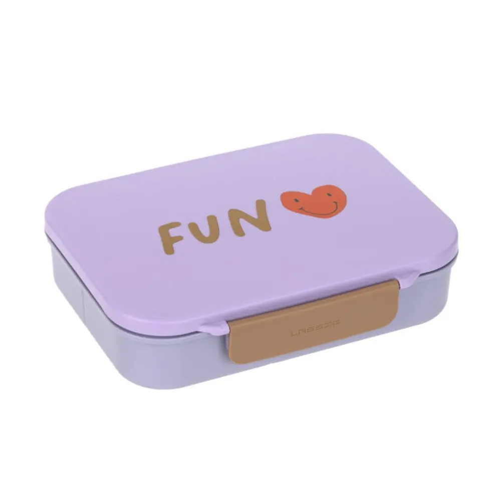 Lässig KIDS Lunchbox Bento Little Gang heart lilac