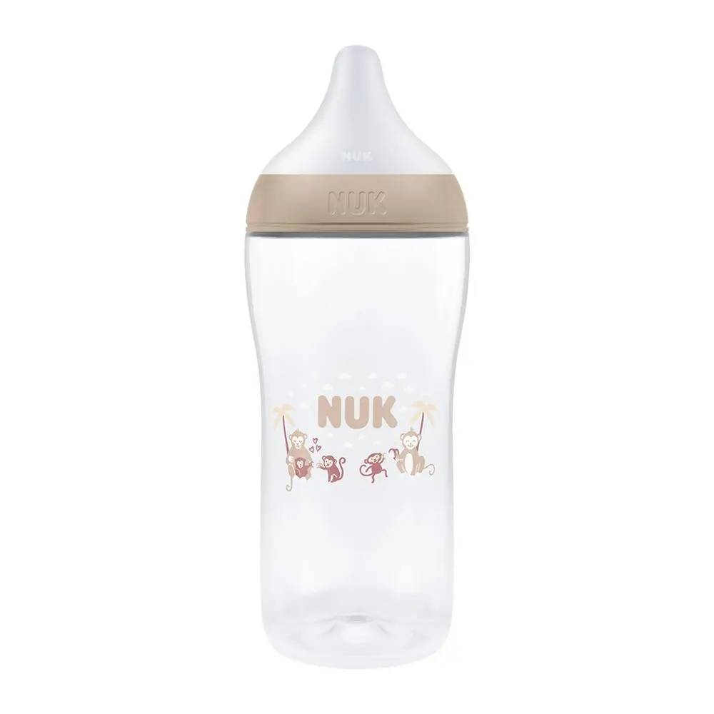 NUK Perfect Match láhev s kontrolou teploty XL MONKEY 360 ml