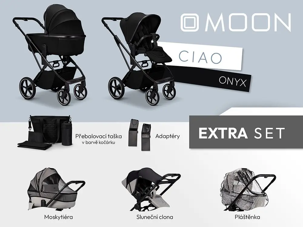 Moon CIAO EXTRA set - Onyx