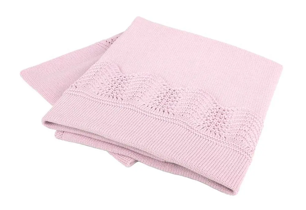 Interbaby DEKA PŘÍZOVÁ LEM 75X100 - RŮŽOVÁ