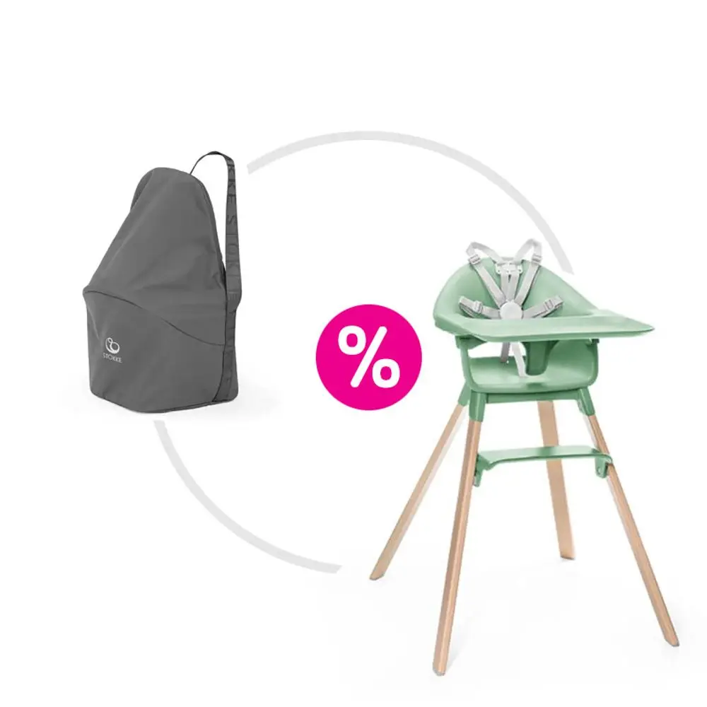 STOKKE® Clikk™ Jídelní židlička + přepravní taška ZDARMA -