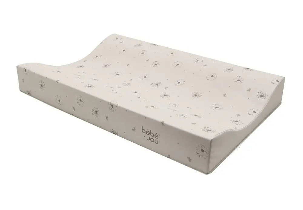 Bebe-Jou Přebalovací podložka dvoustranná Bébé-Jou Tiny Sheep allover Taupe 72x44 cm
