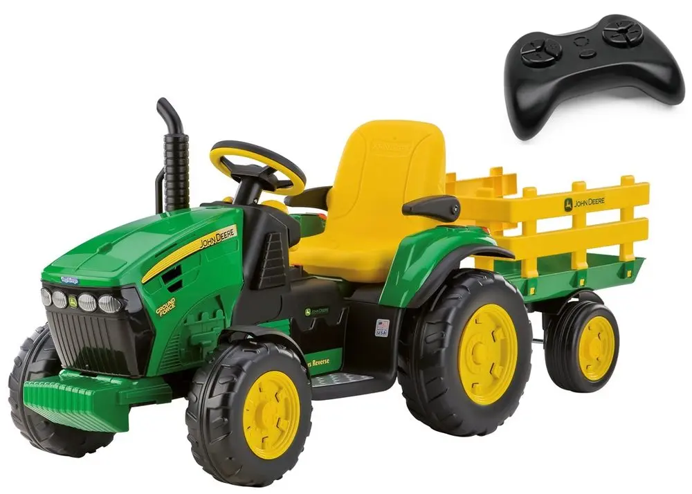 Peg Perego elektrický traktor s dálkovým ovládáním
