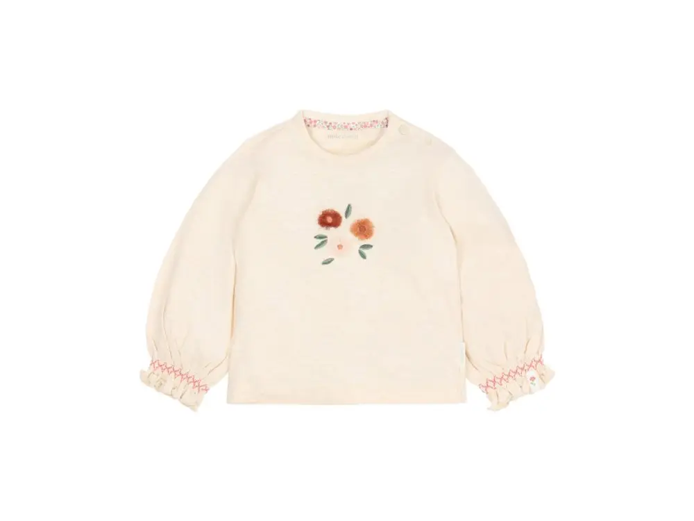 Little Dutch Triko dlouhý rukáv Vanilla vel. 86
