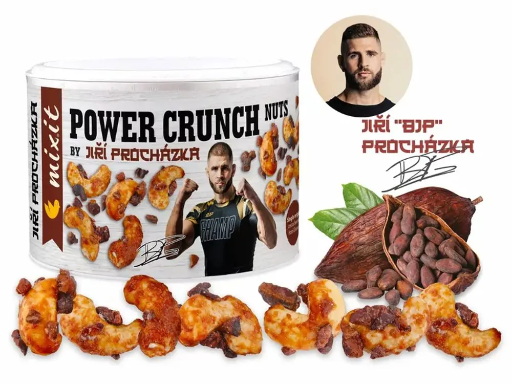 Oříšky z pece - Cocoa beans Power crunch Jirky Procházky