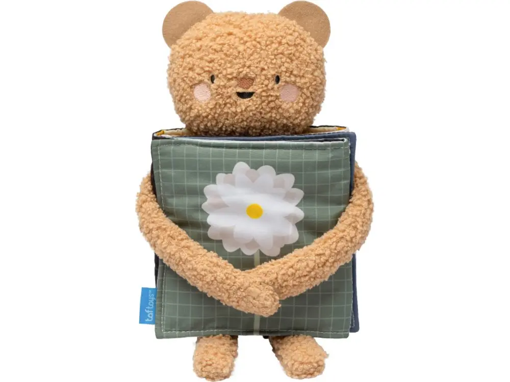 Taf Toys Medvídek plyšový s knížkou Snuggle Bear
