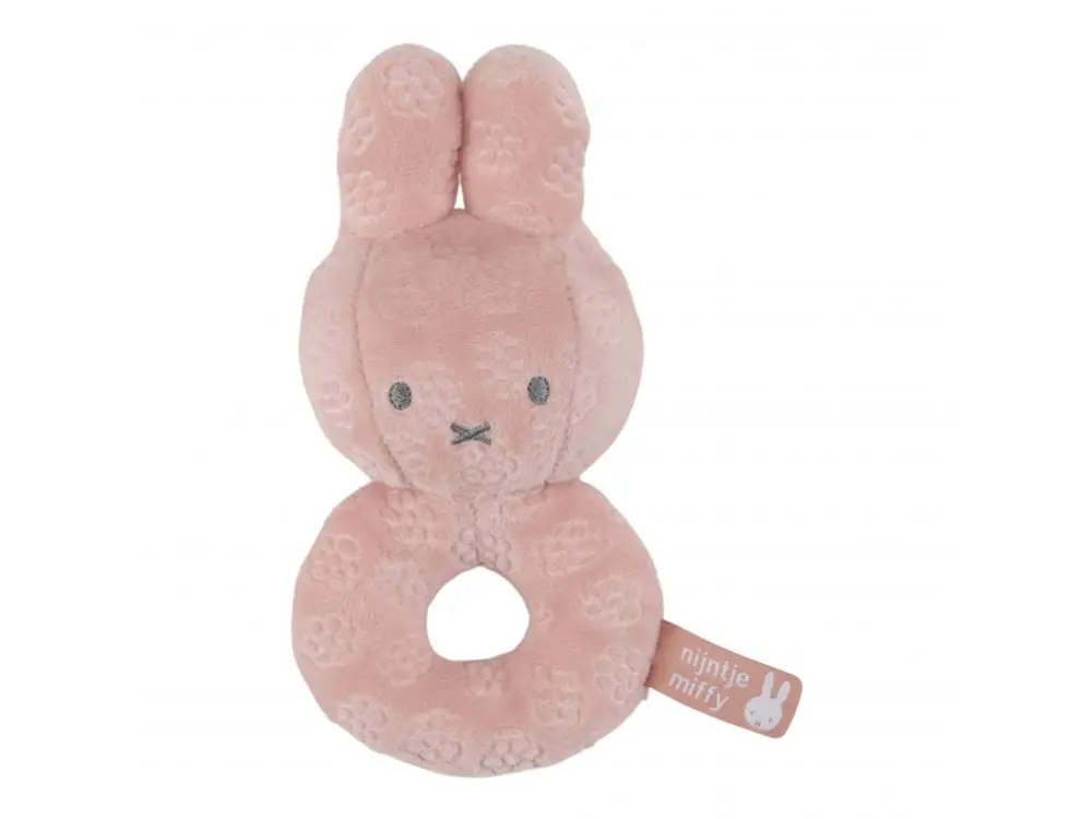 Little Dutch Chrastítko králíček Miffy Pink Flower
