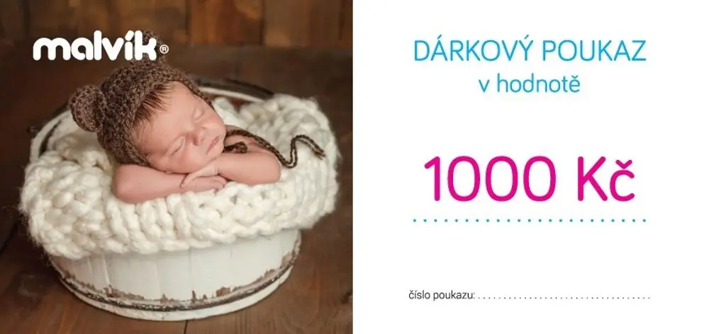 Elektronický Dárkový poukaz 1.000 Kč