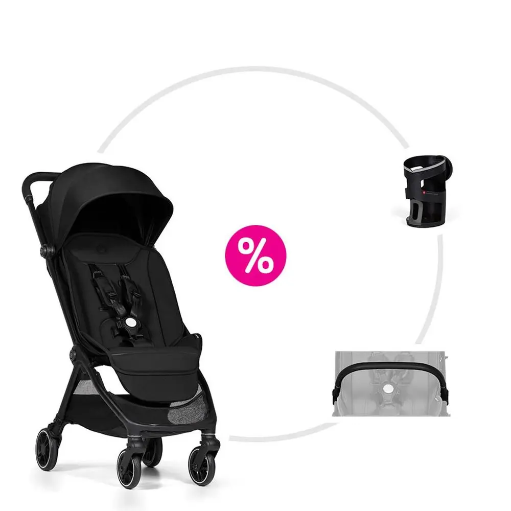 Bumprider Connect Mini kočárek Black