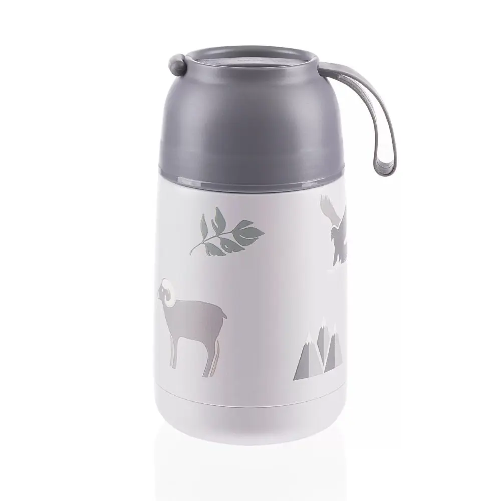 ZOPA Termoska na jídlo se silikonovým držákem 620ml - Mountains