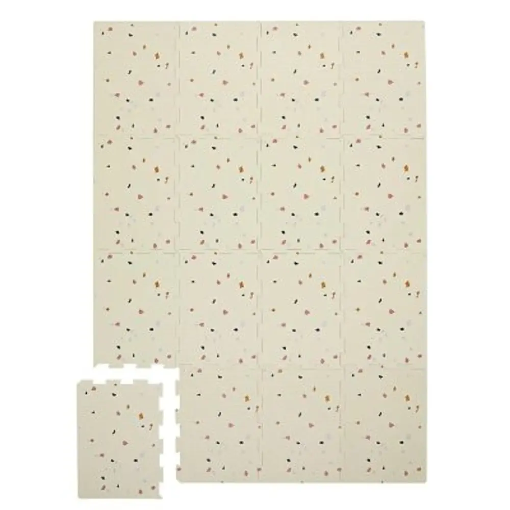 3 SPROUTS Pěnová hrací podložka Terrazzo/Cream new