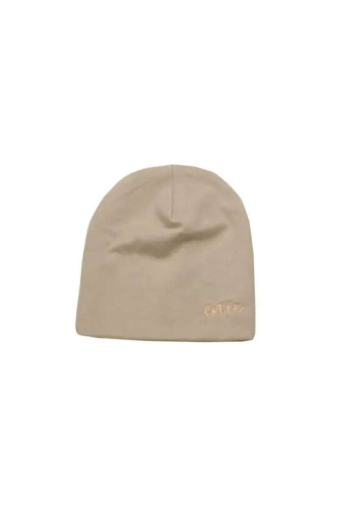 enie baby Dětská čepice BAMBOO 9-12m karamel