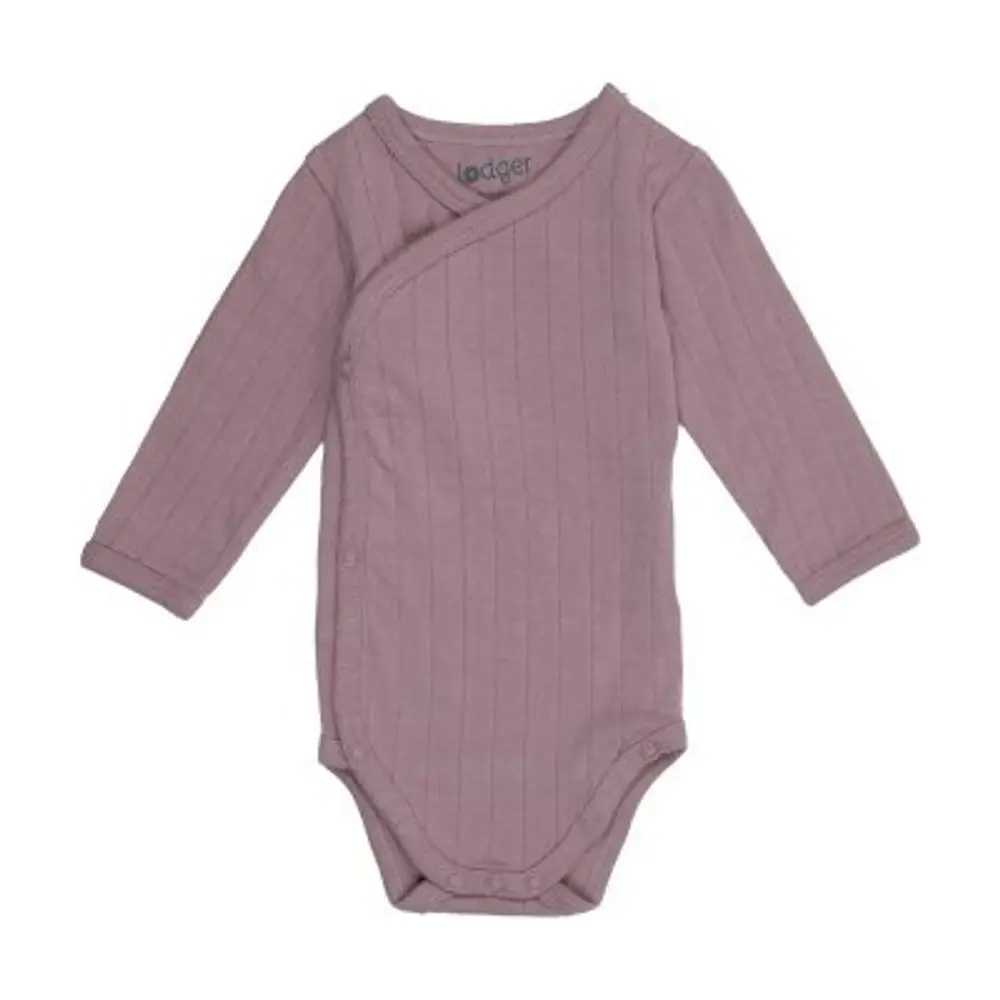 LODGER Romper LS Solid Rose 68