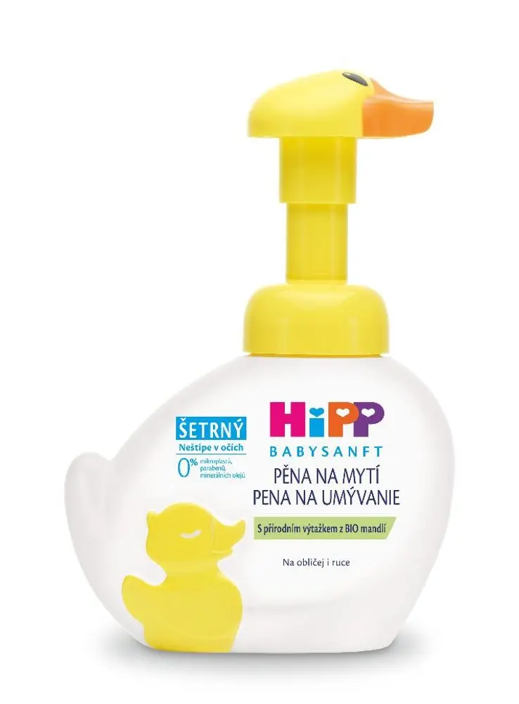 HiPP Babysanft Pěna na mytí - nové složení