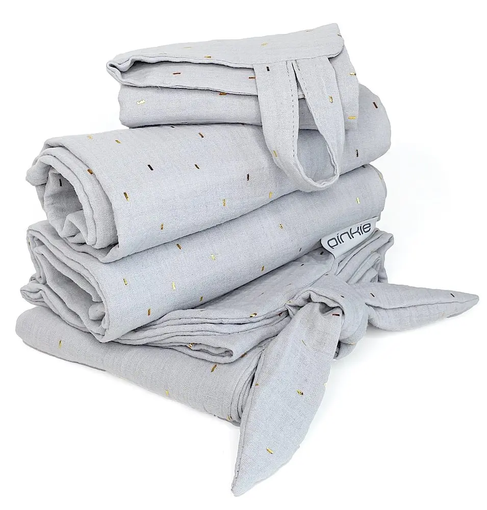 PINKIE set Muslin Grey velký