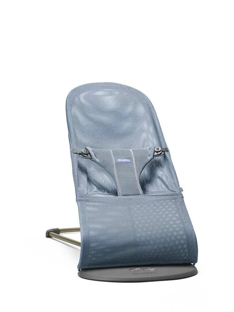 BABYBJORN Lehátko Bouncer Bliss Slate Blue Mesh