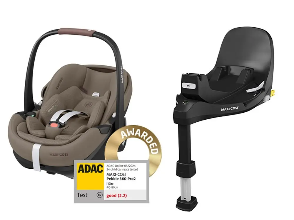 Maxi-Cosi Pebble 360 Pro 2 autosedačka Twillic Truffle + základna FamilyFix 360 Pro