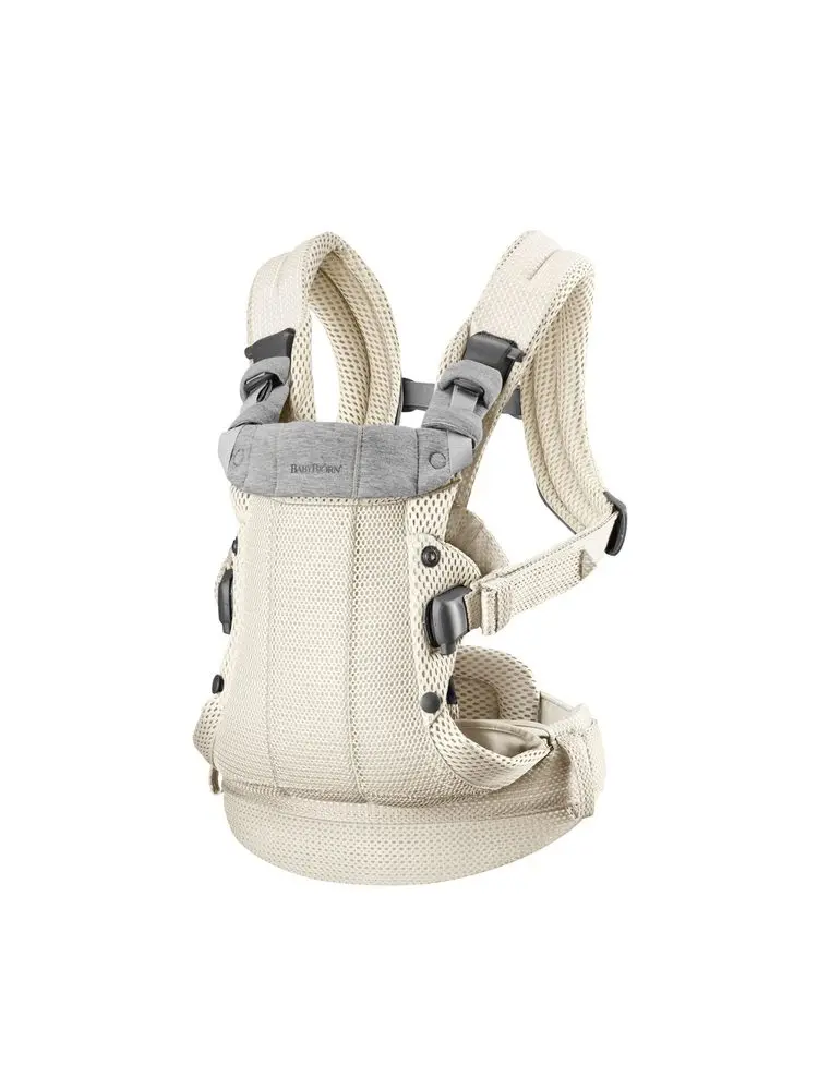 Babybjörn Nosítko HARMONY Cream 3D Mesh/Jersey