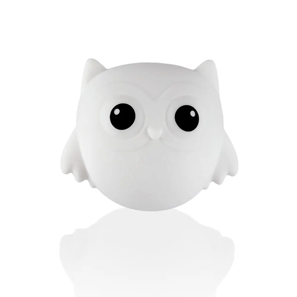 ZOPA Silikonové nástěnné noční světlo - Owl