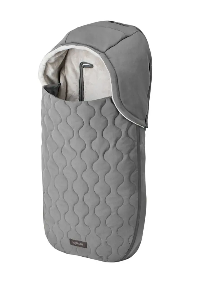 Inglesina novorozenecký Fusak 3v1 Winter Muff Uni Grey