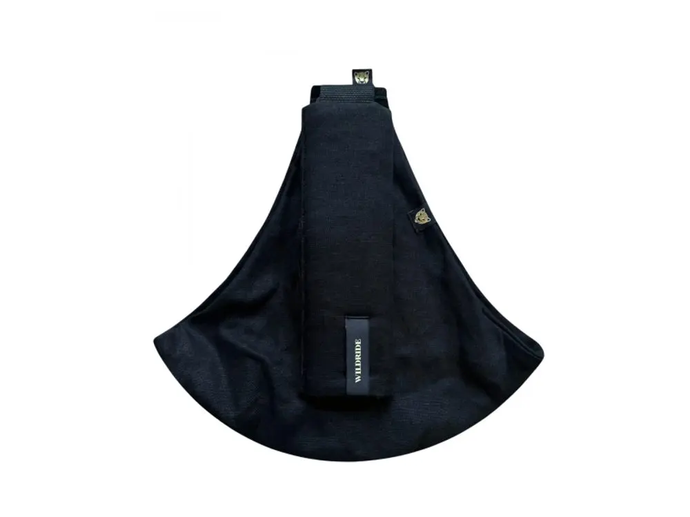 Wildride Dětské nosítko LINEN Black