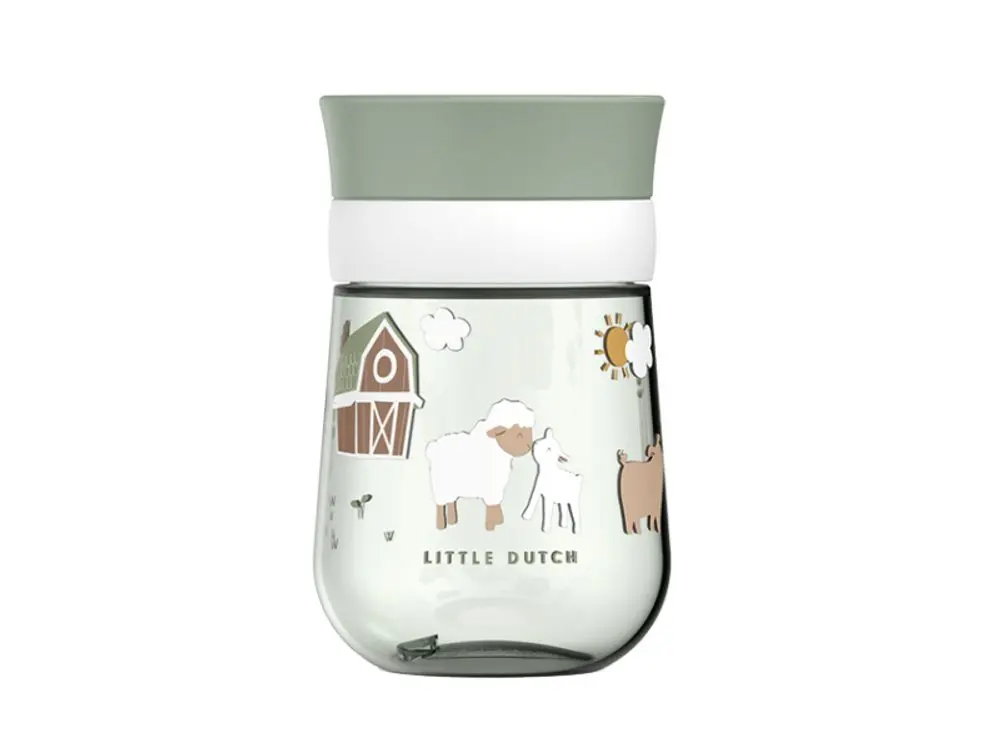 Little Dutch Hrnek trénovací 360° 300 ml 9m+ Farma